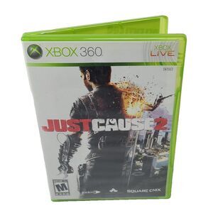 Just Cause 2 Microsoft Xbox 360, 2010 Video Game - Complete